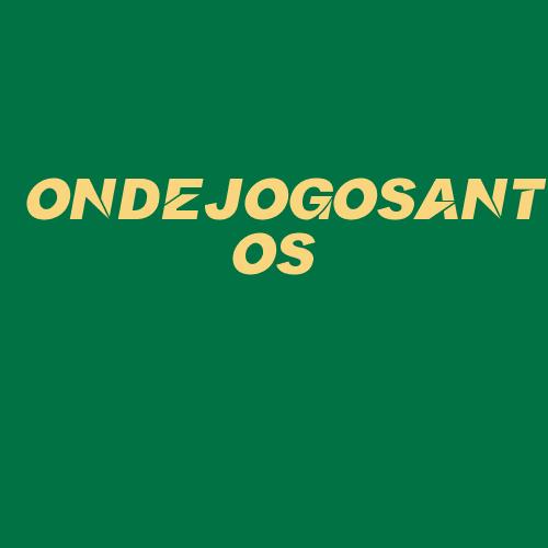 Logo da ONDEJOGOSANTOS