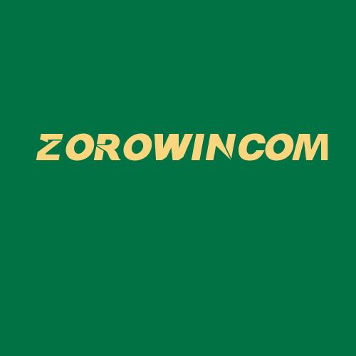 Logo da ZOROWINCOM